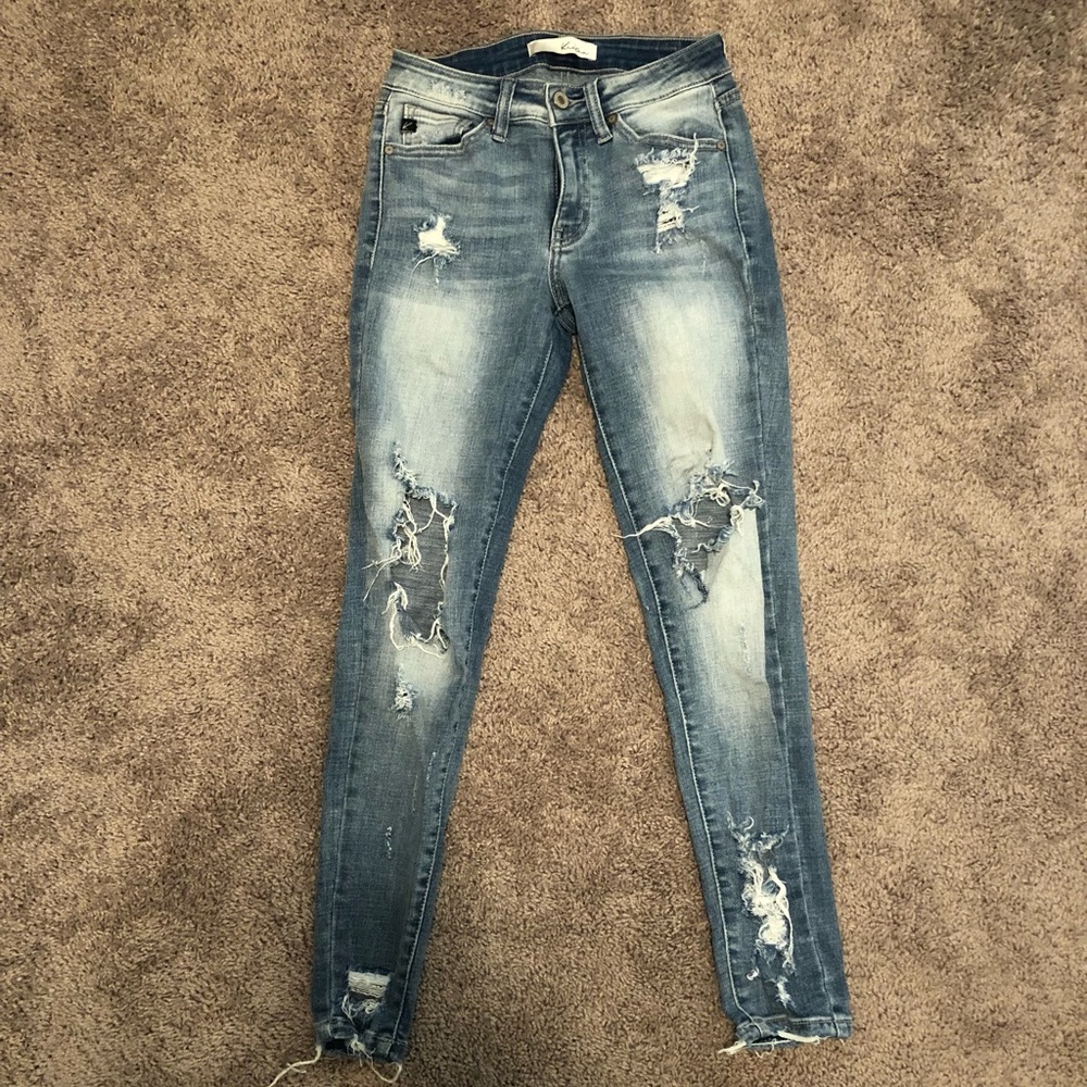 Vici - KanCan Distressed Skinny Jeans